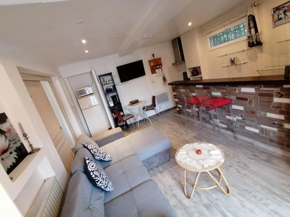 Charmant Appartement Independant, 5 Mn De Rouen, Avec Terrasse, Refait A Neuf Franqueville-Saint-Pierre Exterior foto